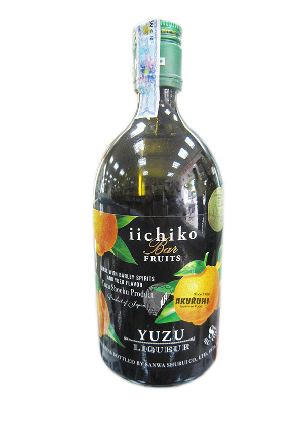 Rượu IICHIKO BAR FRUITS YUZU 8%
