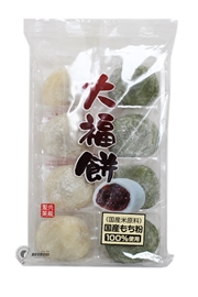 Bánh Mochi  Nhân Đậu Đỏ Kyoshin (Daifuku Mochi) 350G (8 Cái)