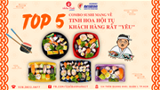 Top 5 Combo Sushi Mang Về Tinh Hoa Hội Tụ Khách Hàng Rất 