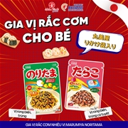 GIA VỊ RẮC CƠM NHẬT BẢN CHO TRẺ EM BÉ