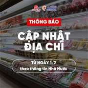 THÔNG BÁO THAY ĐỔI ĐỊA CHỈ HÀNH CHÍNH