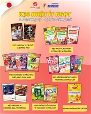 TỔNG HỢP KẸO NHẬT NHẸ VỊ NGỌT, MÁT VỊ MIỆNG, THƠM TỰ NHIÊN