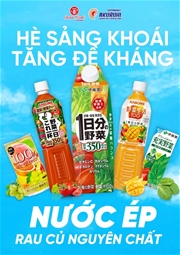 NƯỚC ÉP NGUYÊN CHẤT TƯƠI NGON TỪ NHẬT BẢN