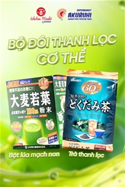 Bột lúa mạch non Trà diếp cá Orihiro