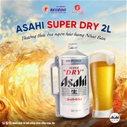 ASAHI SUPER DRY VỊ BIA HẢO HẠNG TỪ NHẬT BẢN