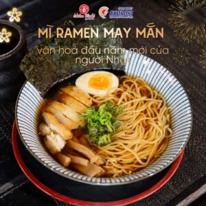 MÌ RAMEN MAY MẮN NGHI THỨC ĐẦU NĂM CỦA NGƯỜI NHẬT